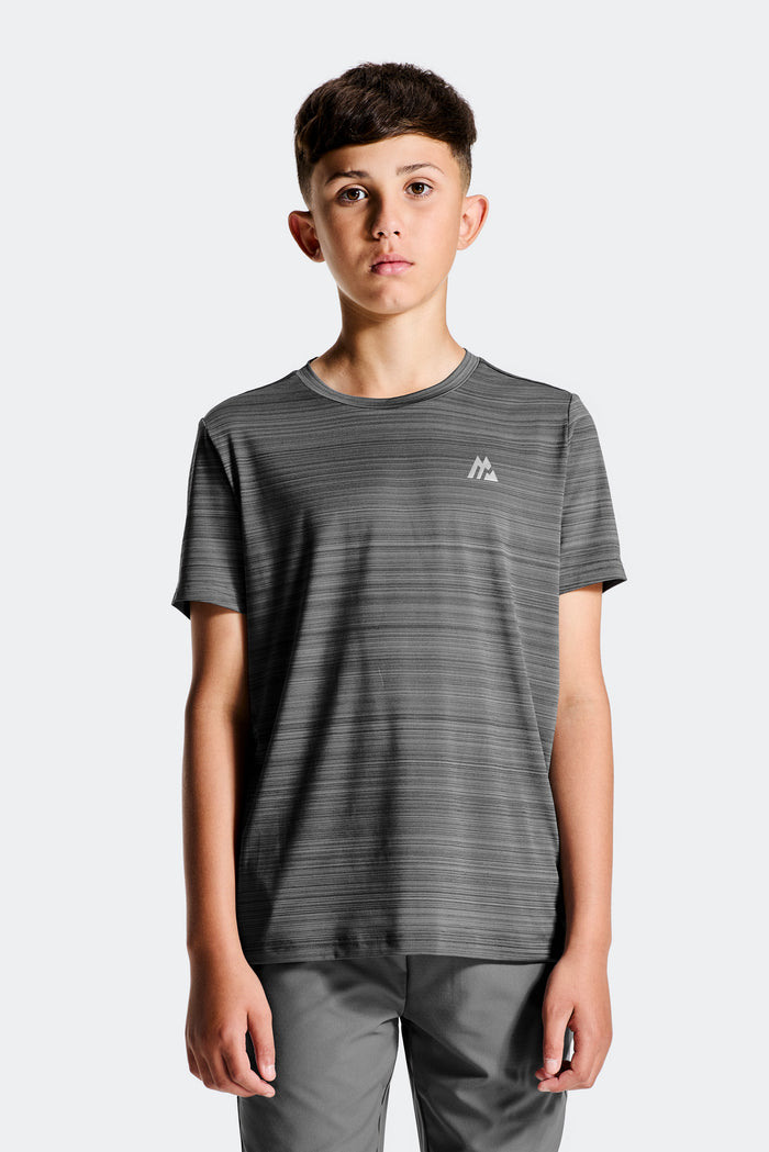 Boys Drift T-Shirt - Cement Grey/Asphalt