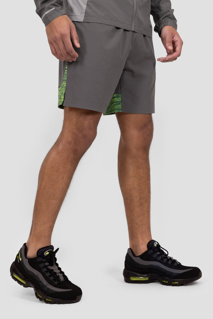Trail Panel 2.0 Short - Grey/Green/Black