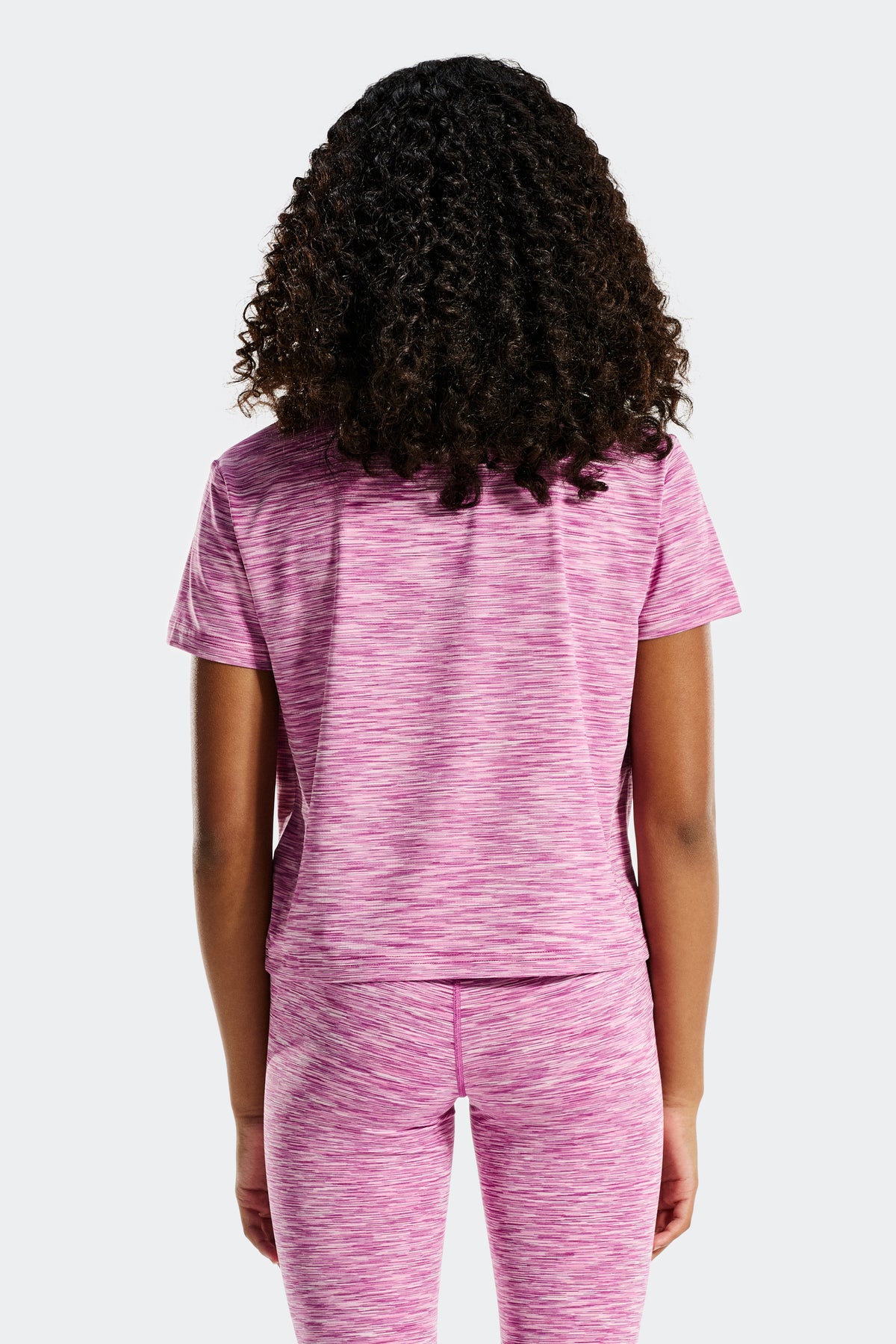 Girls Trail Box T-Shirt - Purple/Pink