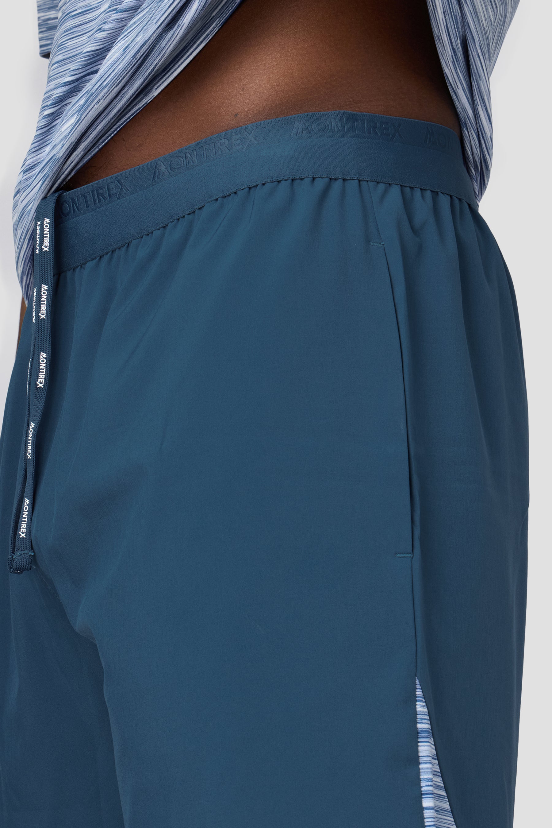 Trail Panel Short - Blue/Light Blue Multi