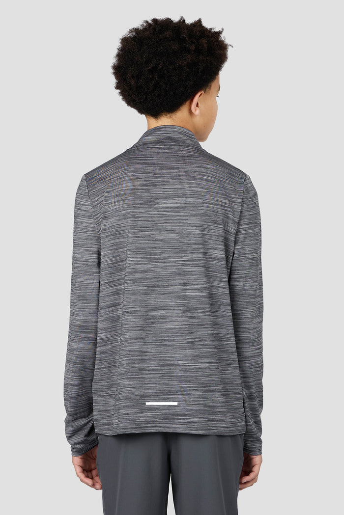 Boys Trail 2.0 1/4 Zip - Slate Grey Multi