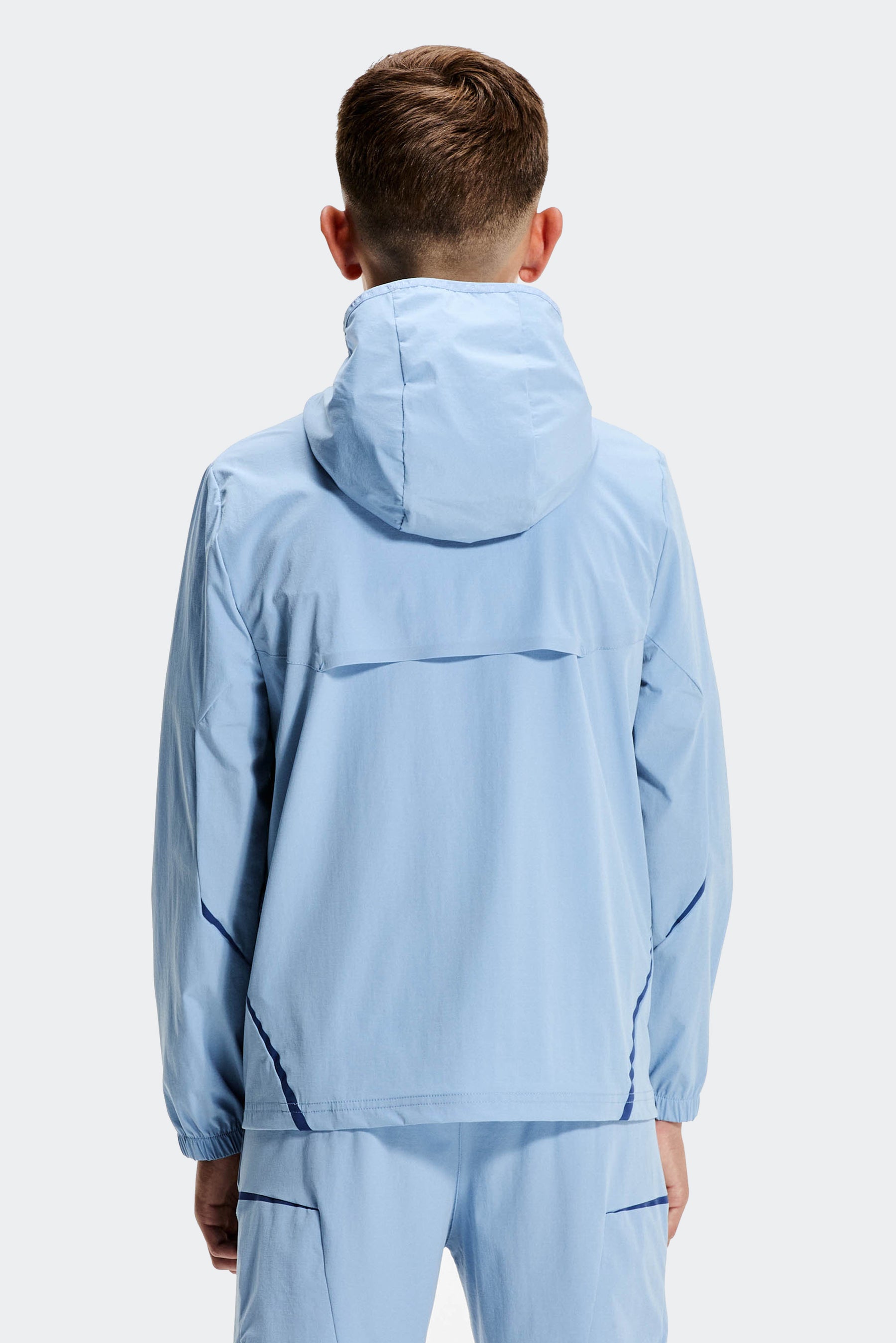 Boys Ignite Windbreaker - Cloudy Sky/Marine Blue