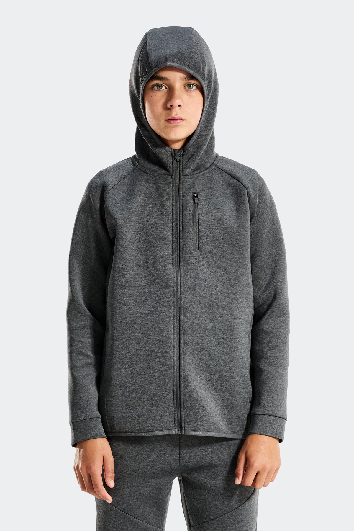 Reset Hoodie - Cement Grey Marl