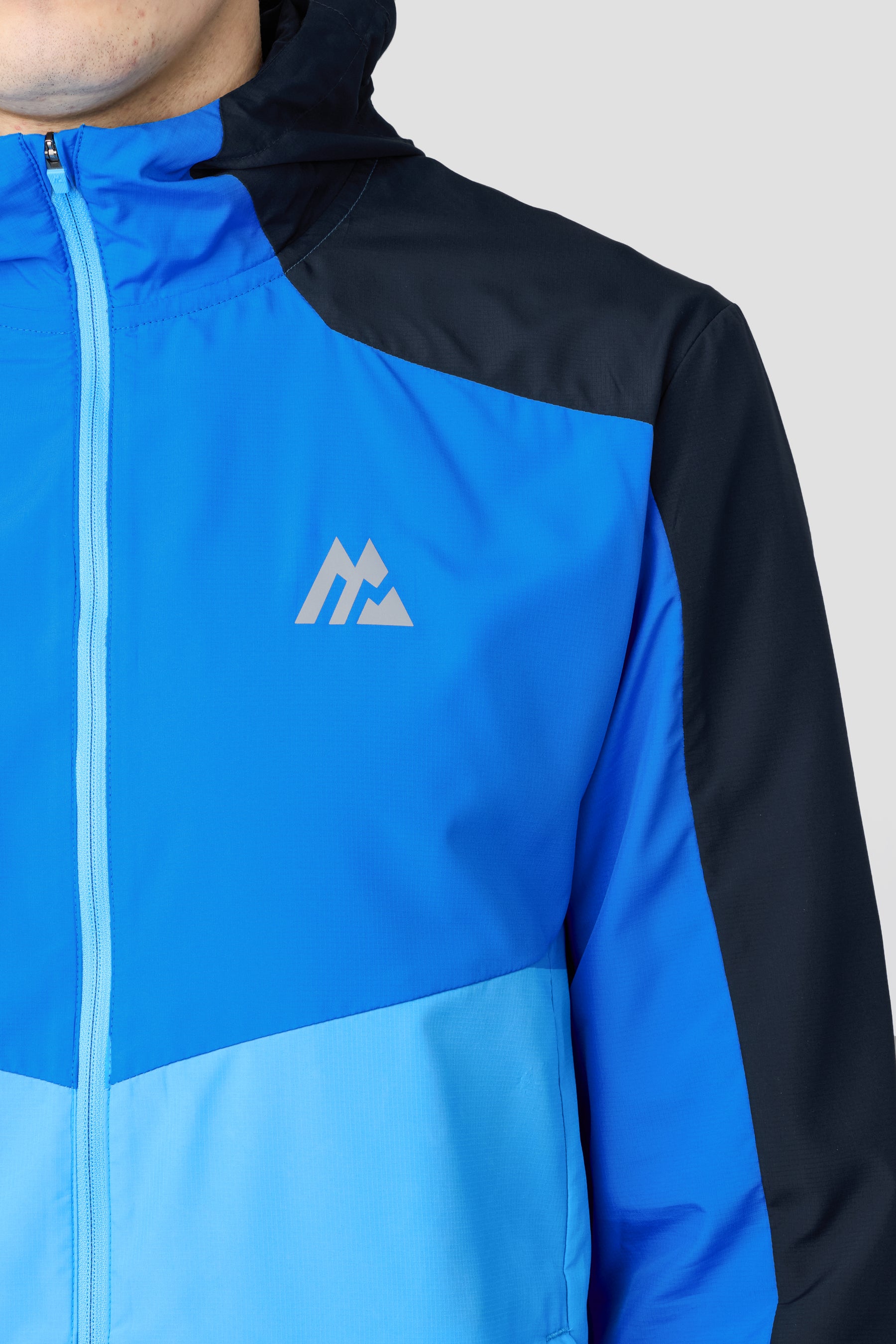 Breeze 3.0 Windbreaker - Midnight Blue/Neon Blue/Bondi
