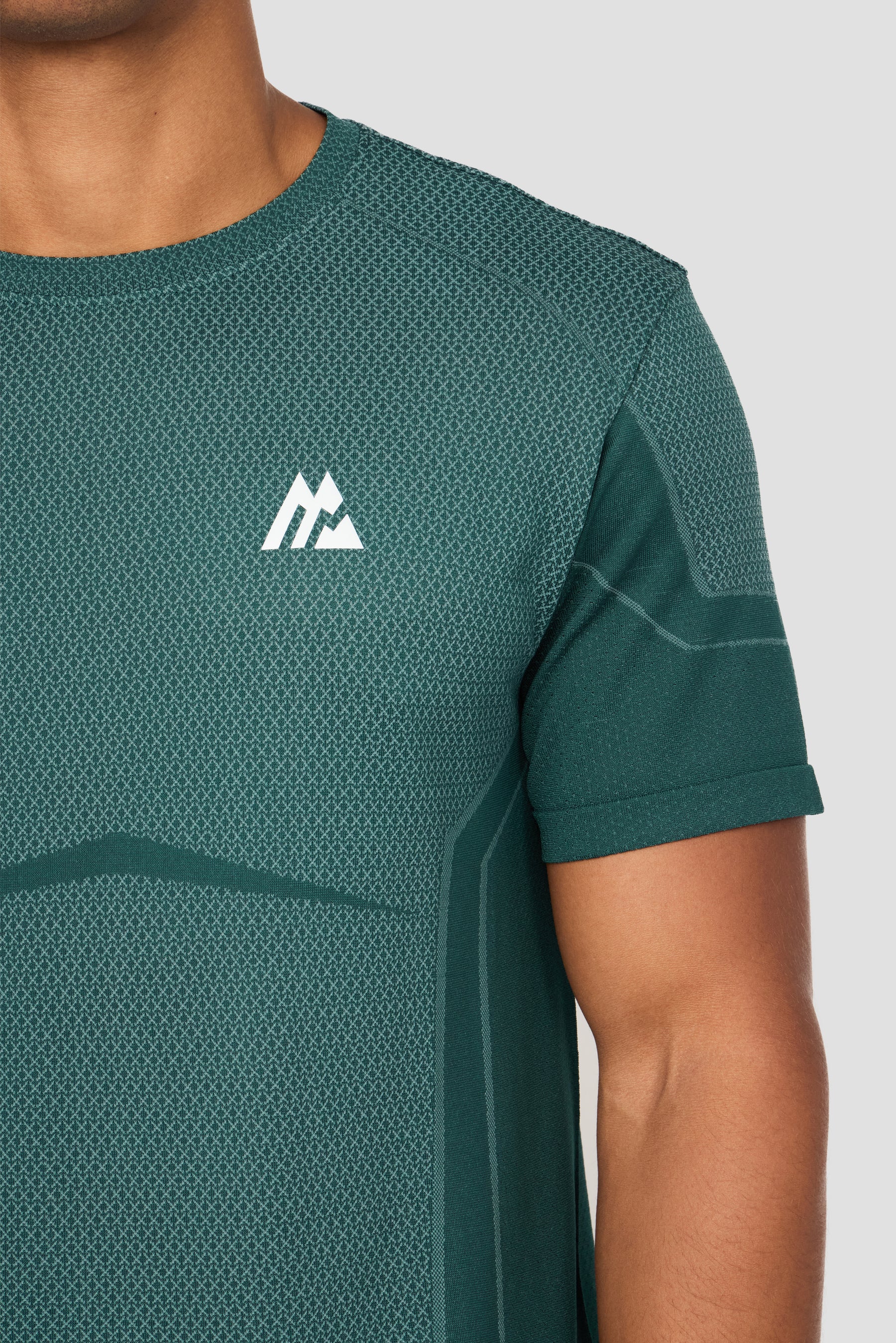 Pulse Seamless T-Shirt - Ocean Abyss/Steel Teal