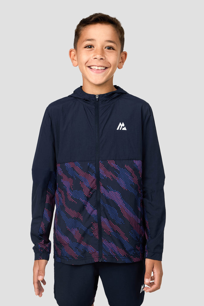 Boys Thera Jacket - Midnight Blue/Cobalt/Shocking Pink