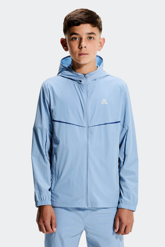 Boys Ignite Windbreaker - Cloudy Sky/Marine Blue