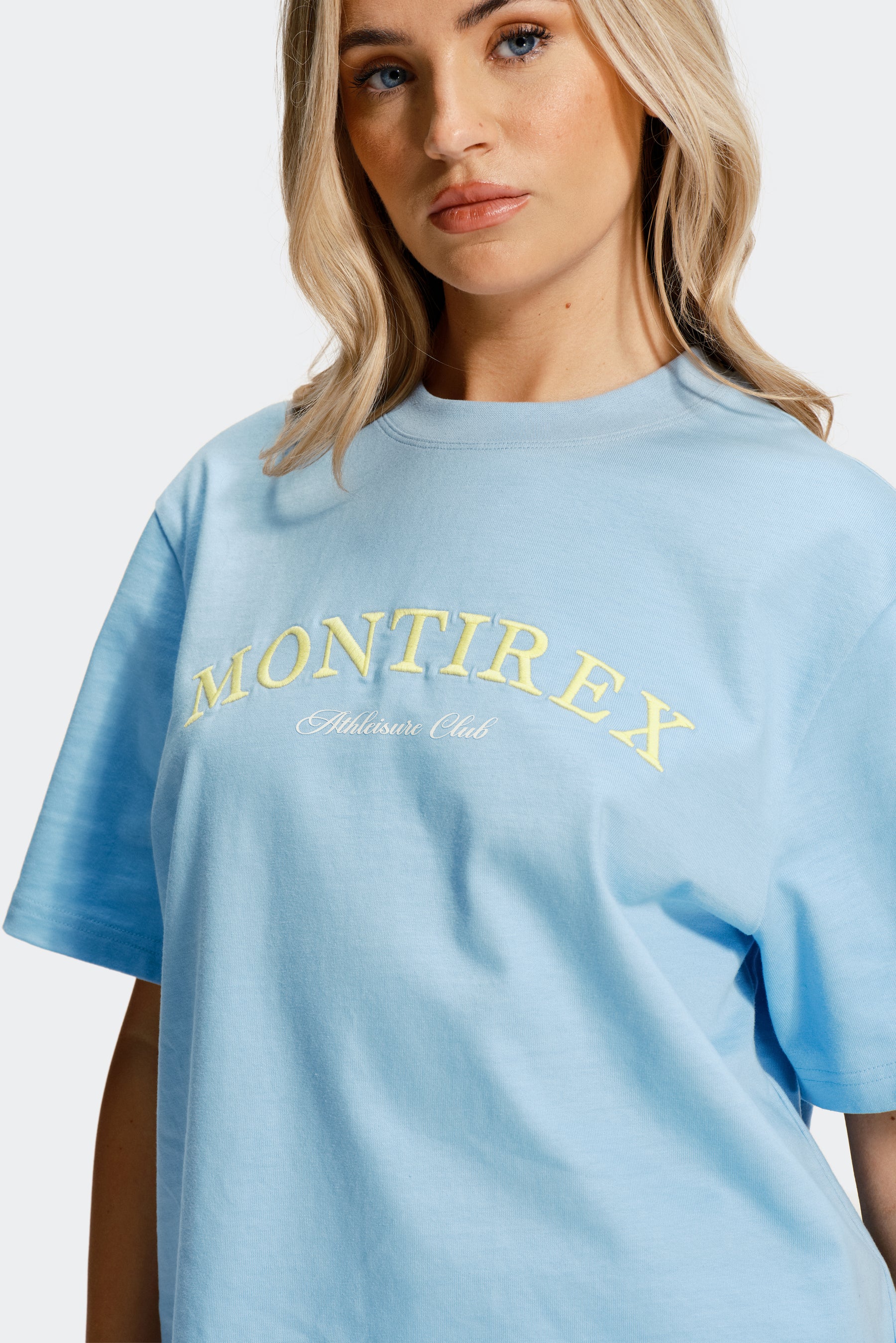 Athleisure Club T-Shirt - Blissful Blue
