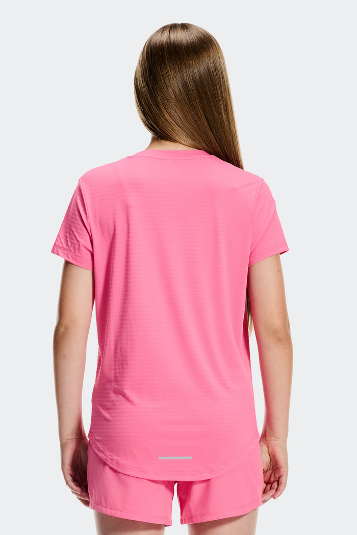 Girls Energy T-Shirt - Peony Pink