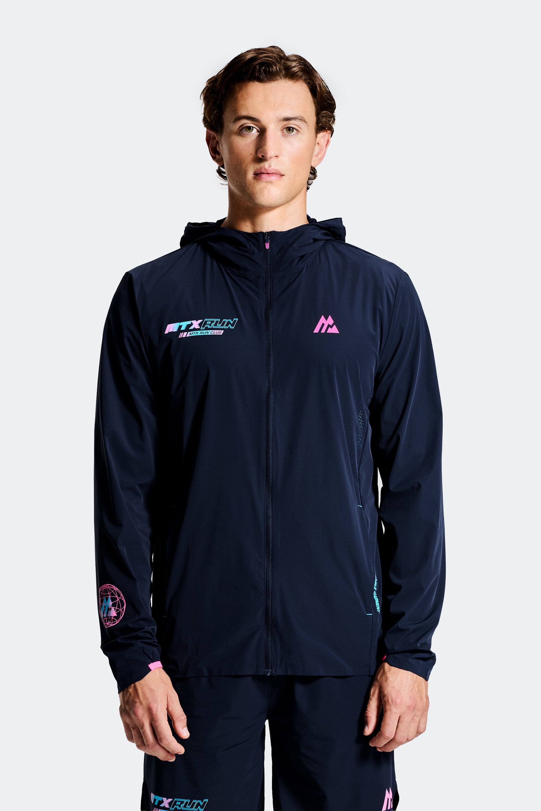 MTX Run Vertex Windbreaker - Midnight Blue
