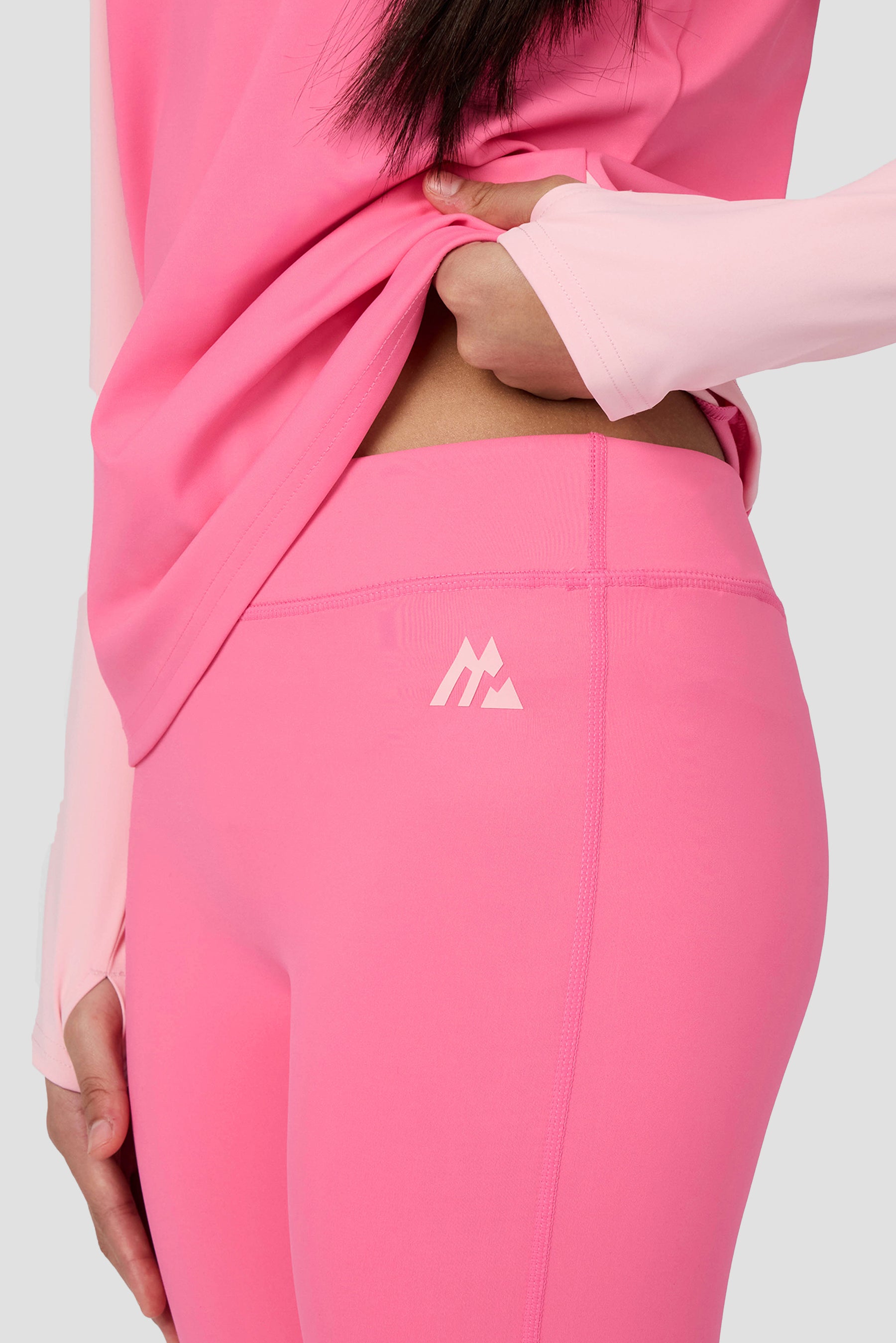Girls Dash Legging - Pink Blossom/Ballet