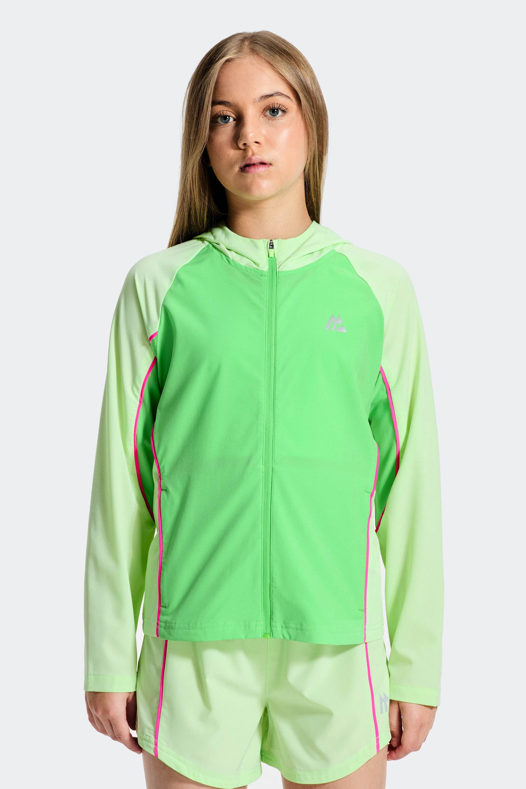 Girls Lumina Jacket - Iced Matcha/Pistachio/Magenta