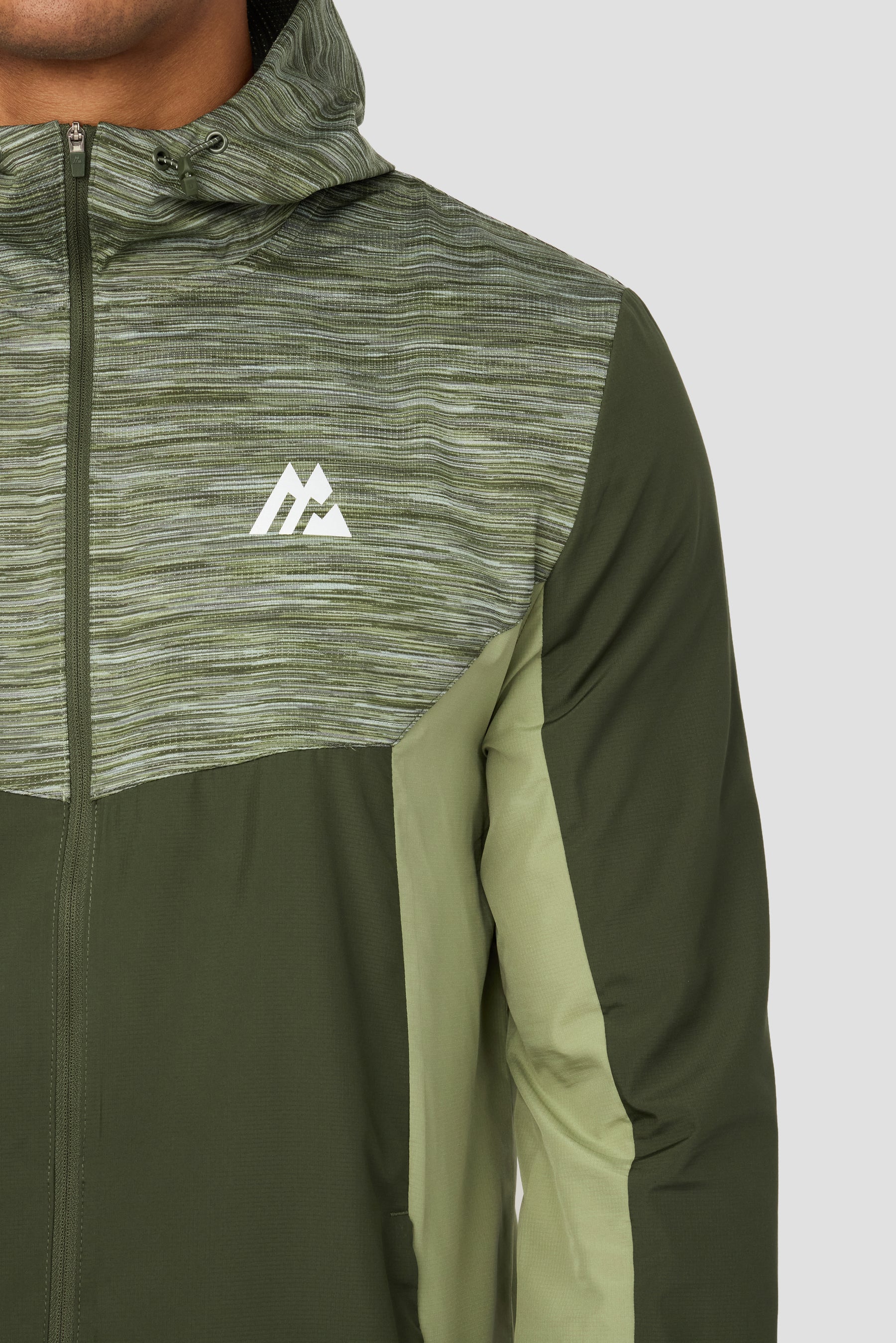Trail Windbreaker - Khaki Multi