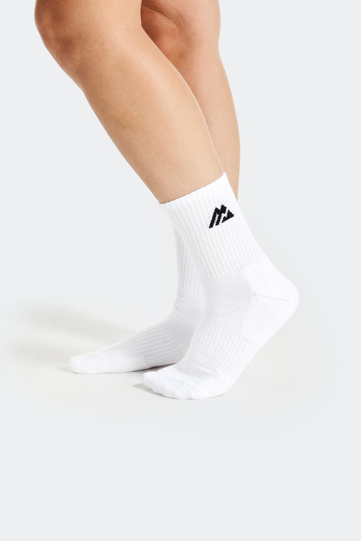 Women's 3 Pack Socks - White