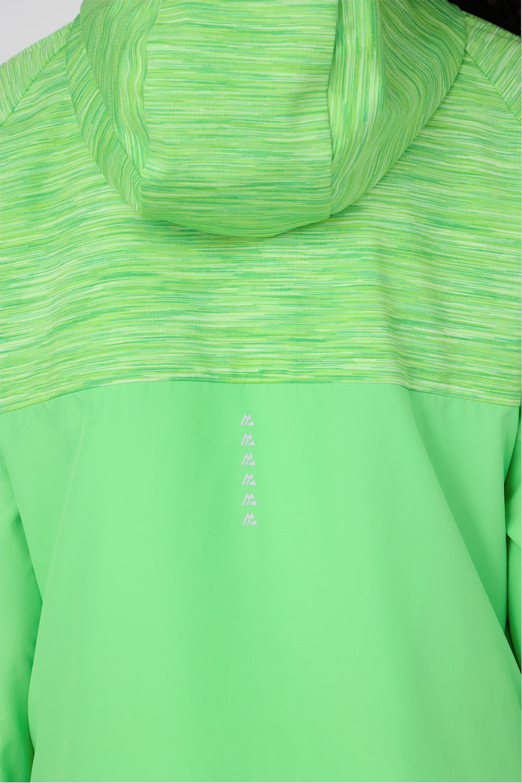 Girls Trail Windbreaker - Apple Green Multi