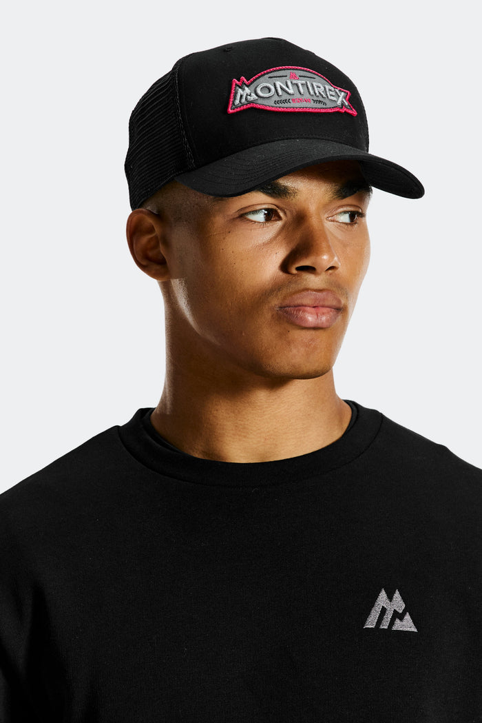 Essential Trucker Cap - Black