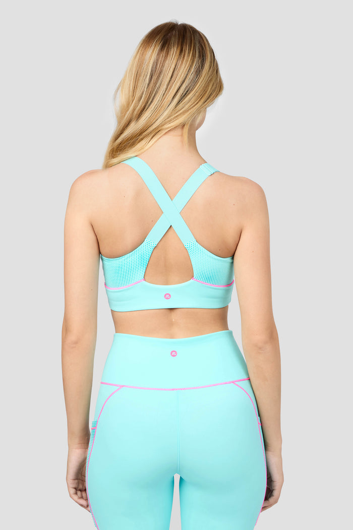 MTX Run Celsius Bra - Arctic Blue