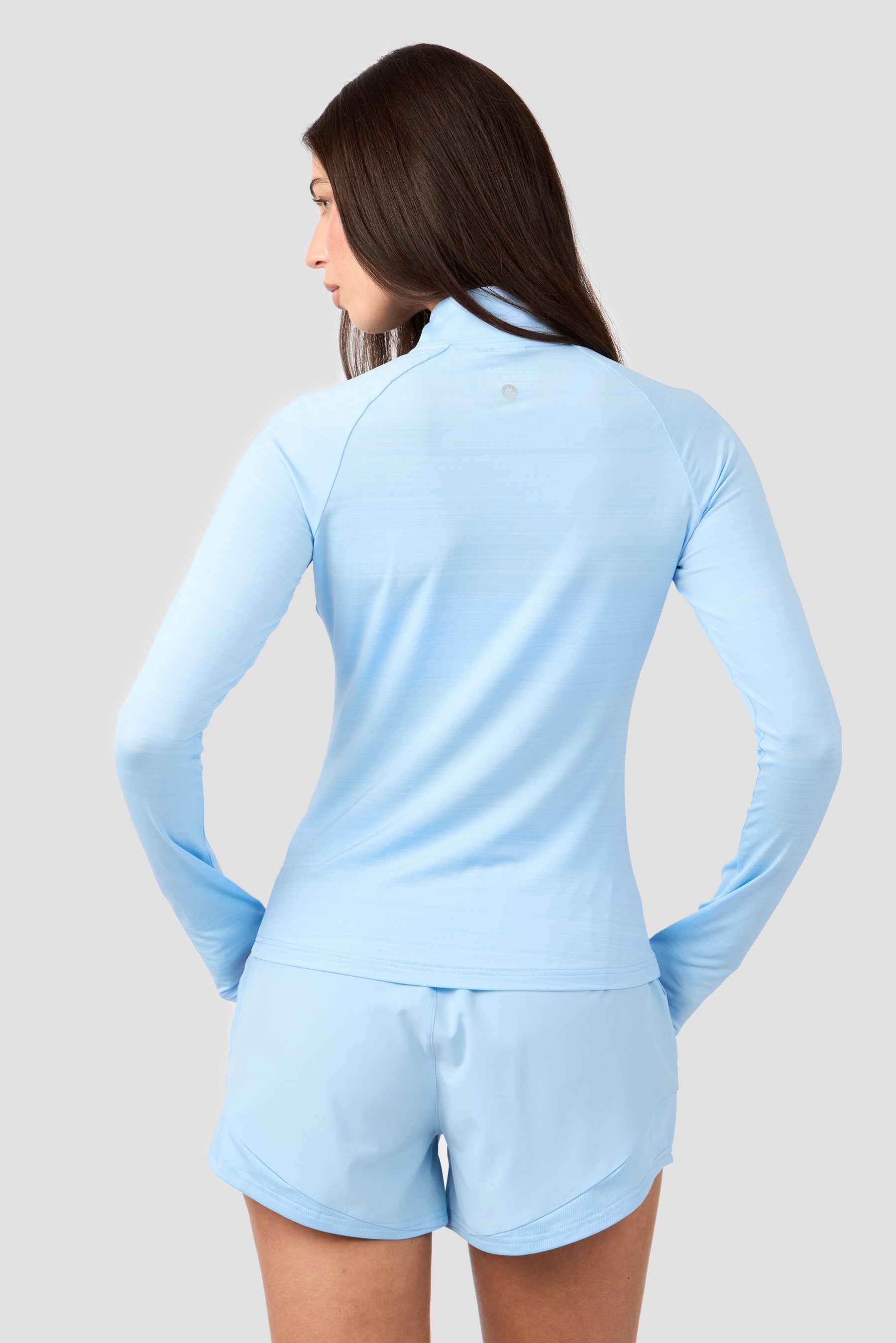 Breathe 1/4 Zip - Blissful Blue