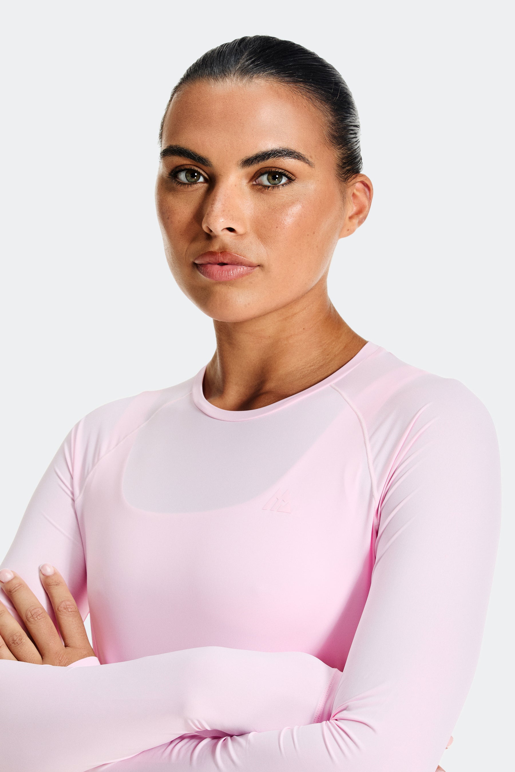 Everyday Long Sleeve Top - Light Pink