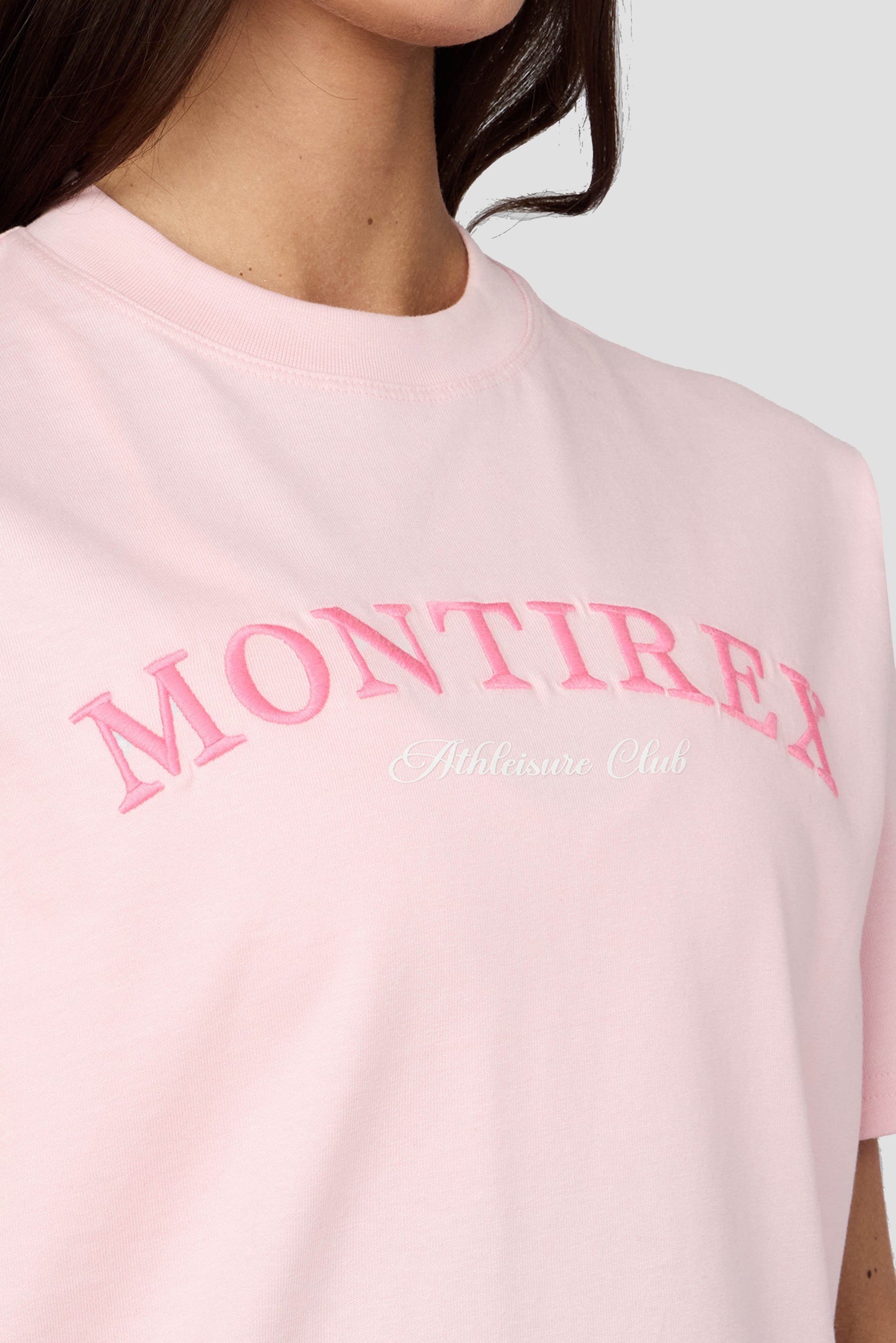 Athleisure Club T-Shirt - Light Pink