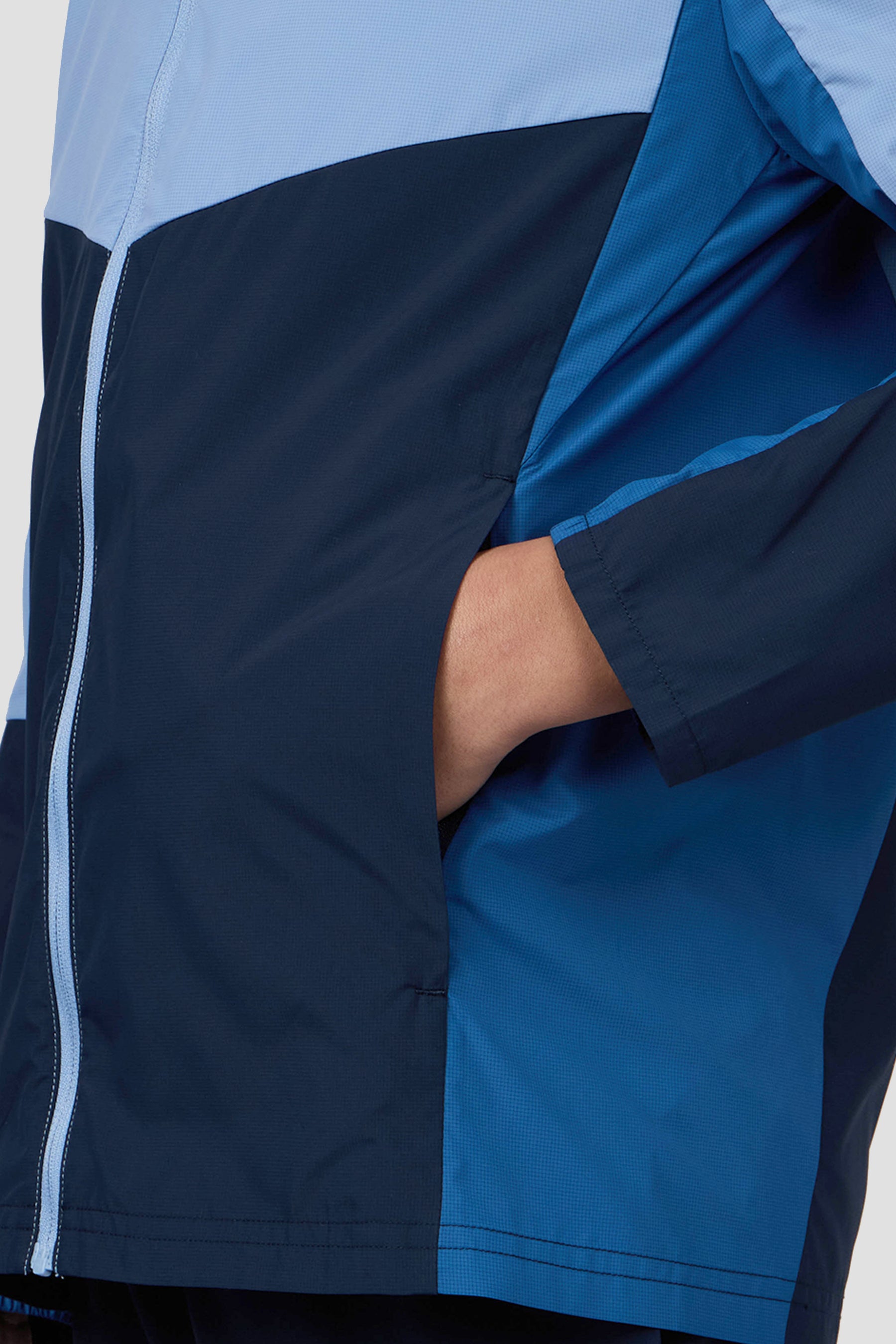 Boys Spectra Windbreaker - Cloudy Blue/Midnight Blue/Charcoal Blue