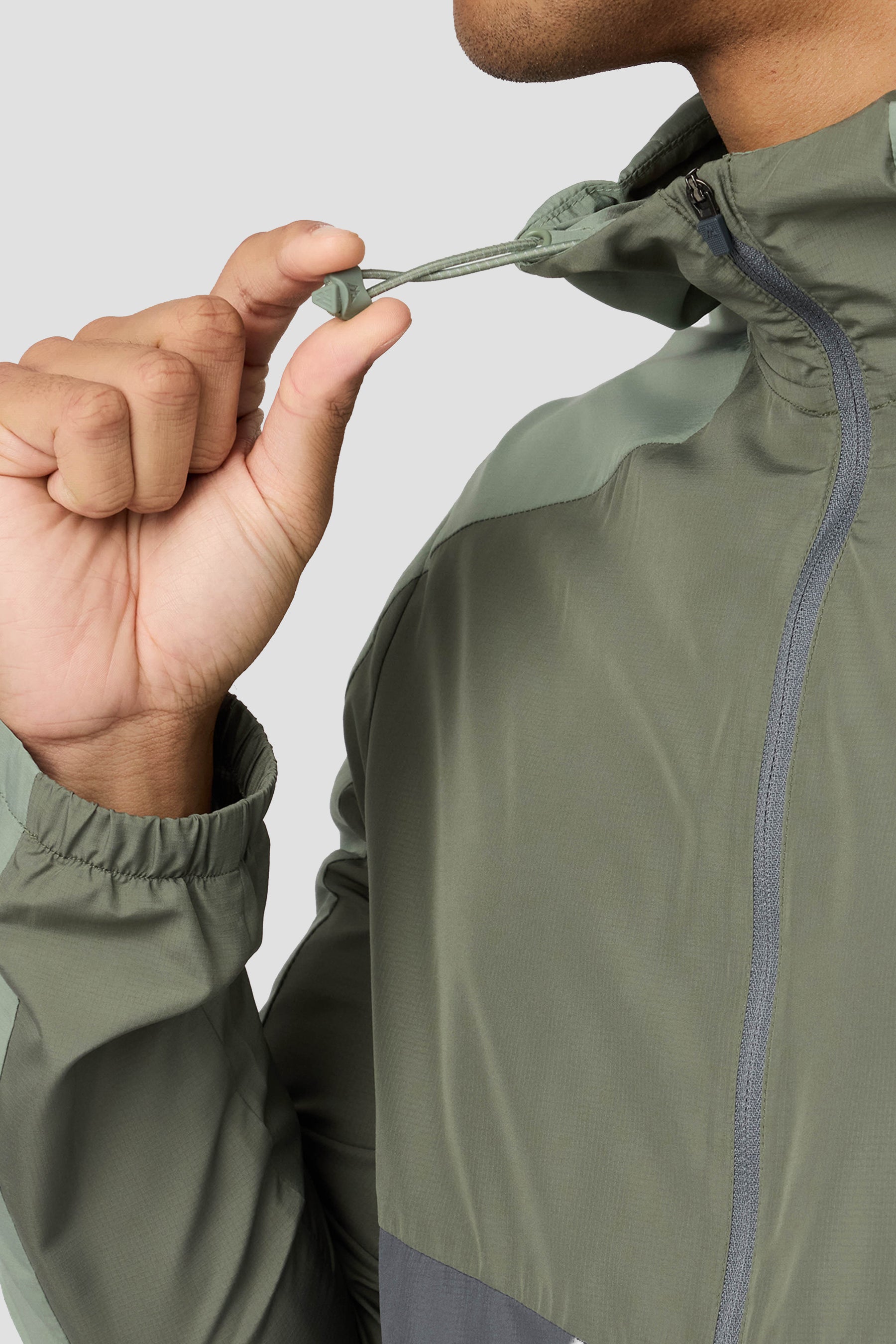 Breeze 3.0 Windbreaker - Ash Green/Green Slate/Slate Grey
