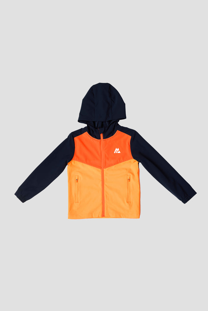 Velocity WIndbreaker - Midnight Blue/Fiery Orange/Ice Tango