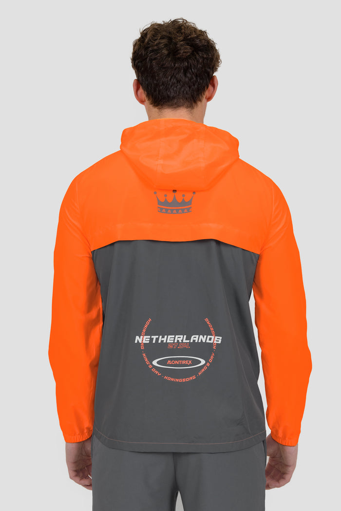 MTX Kings Day Jacket - Fiery Orange/Cement Grey