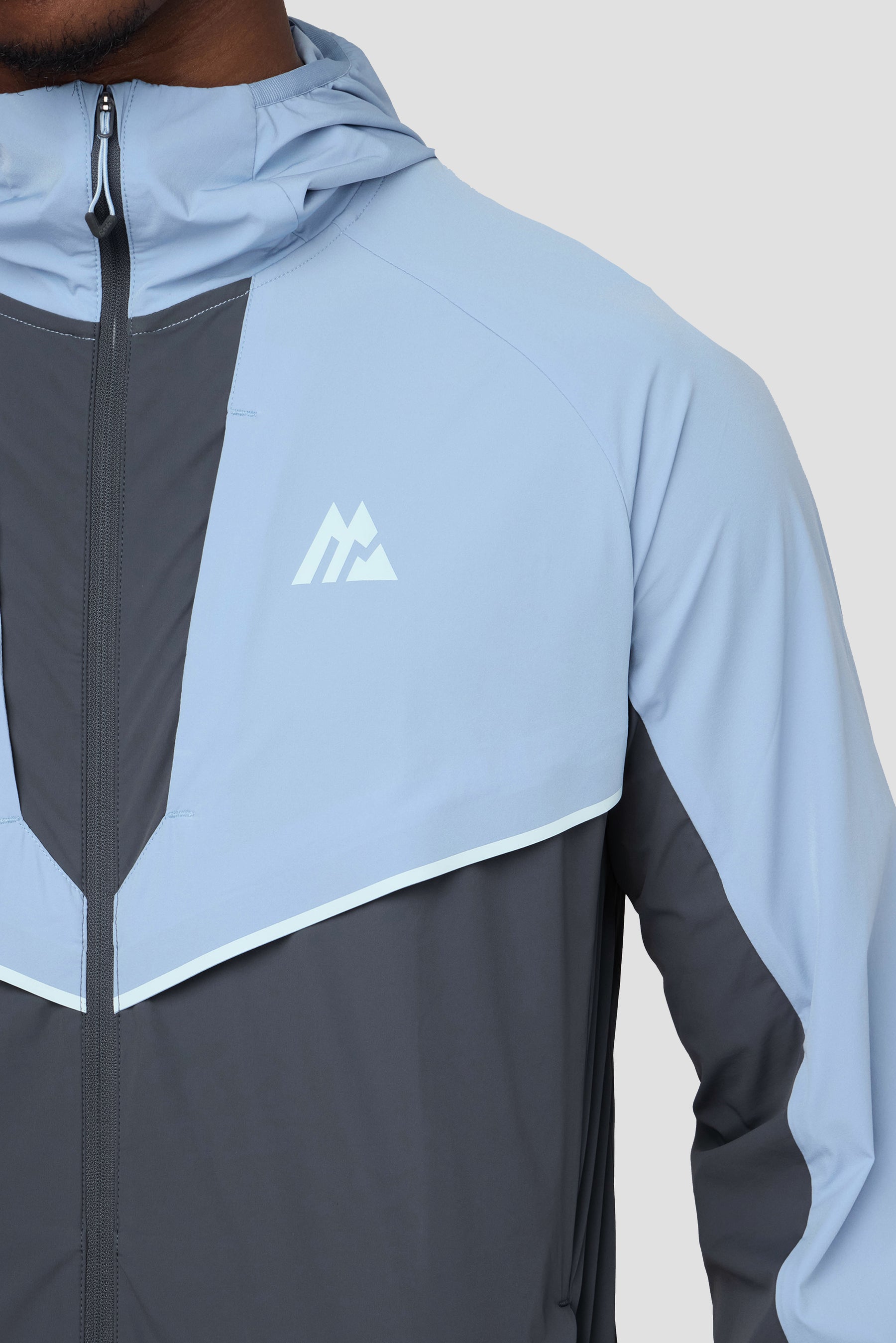 MTX Trail Traction Windbreaker - Cloudy Blue/Slate Grey