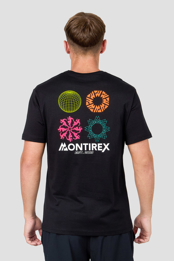 Spheric Graphic T-Shirt - Black