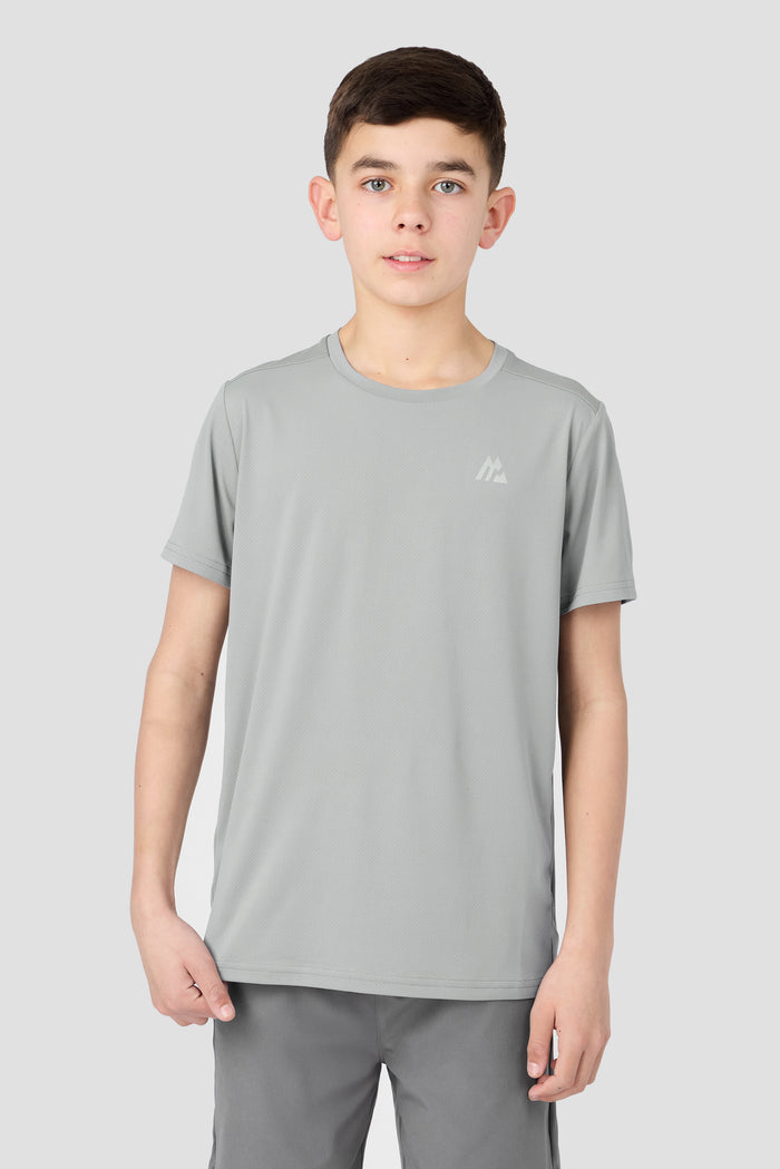 Boys Delta T-Shirt - Platinum Grey
