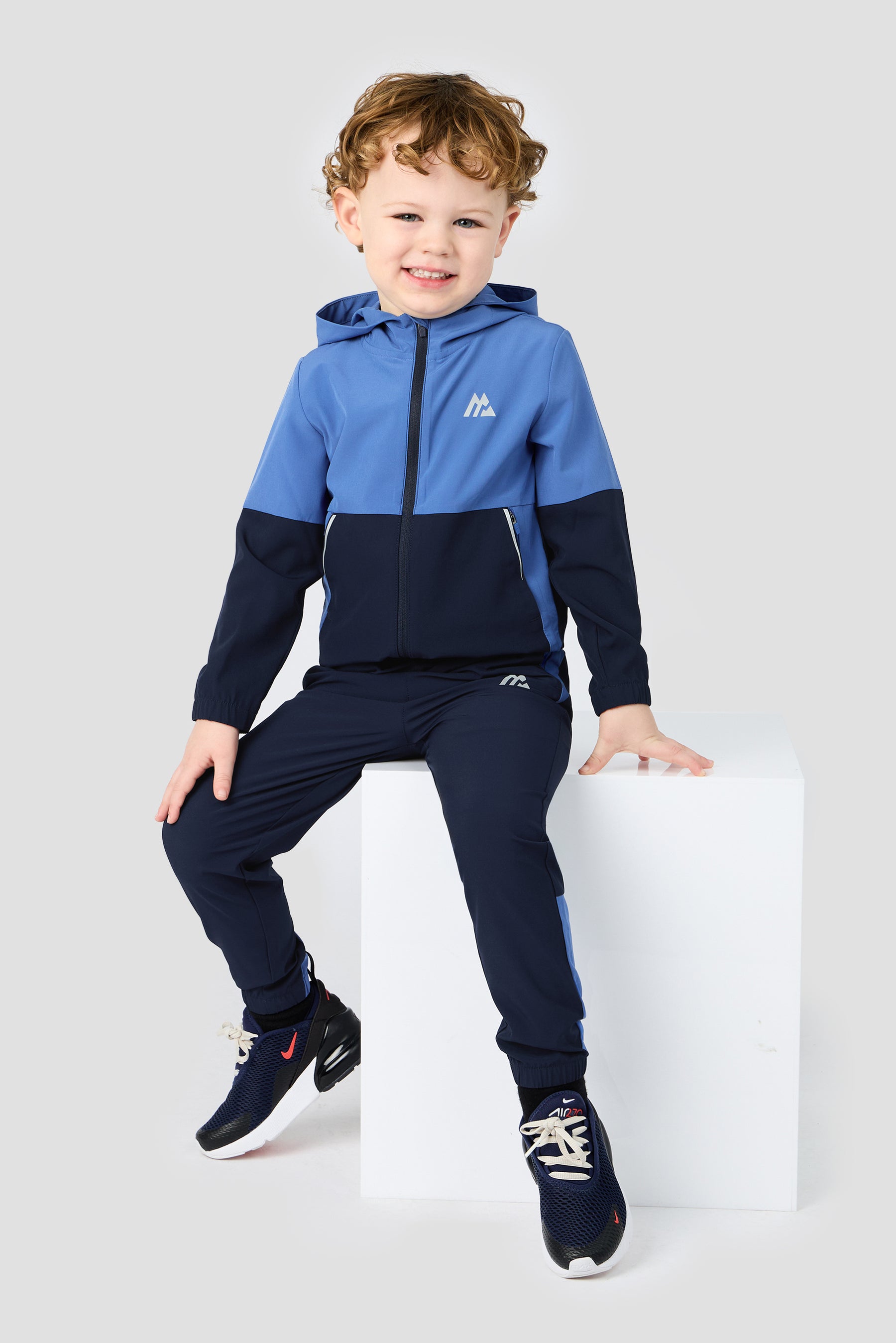 Infant Boys Edge Jacket/Pant - Charcoal Blue/Midnight Blue