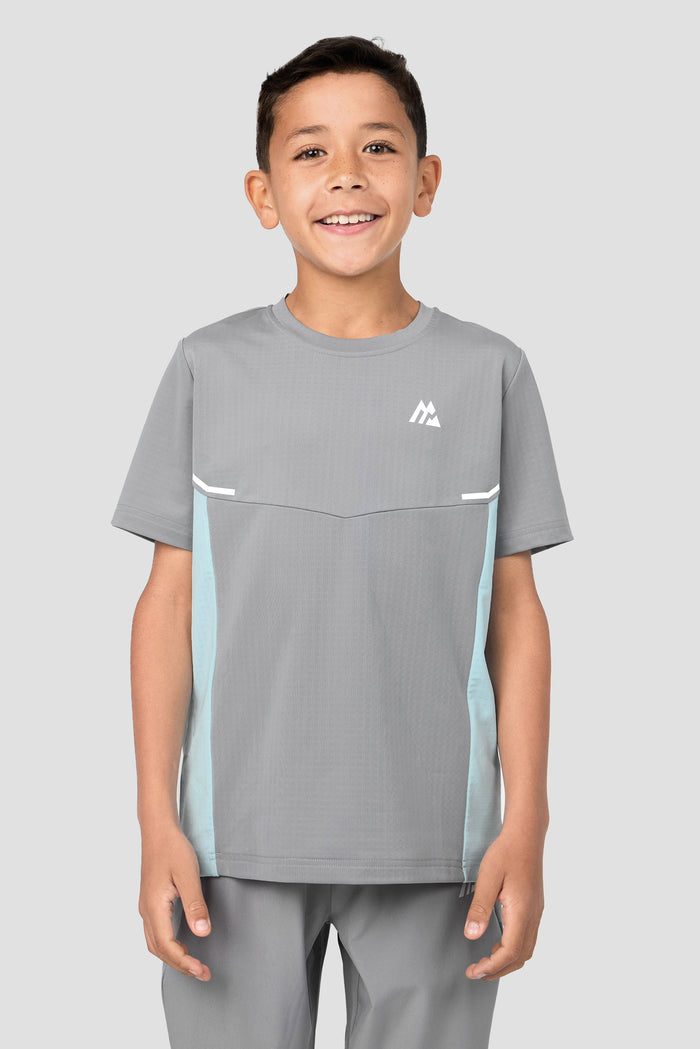 VORTEX T-SHIRT - MONUMENT/STERLING BLUE