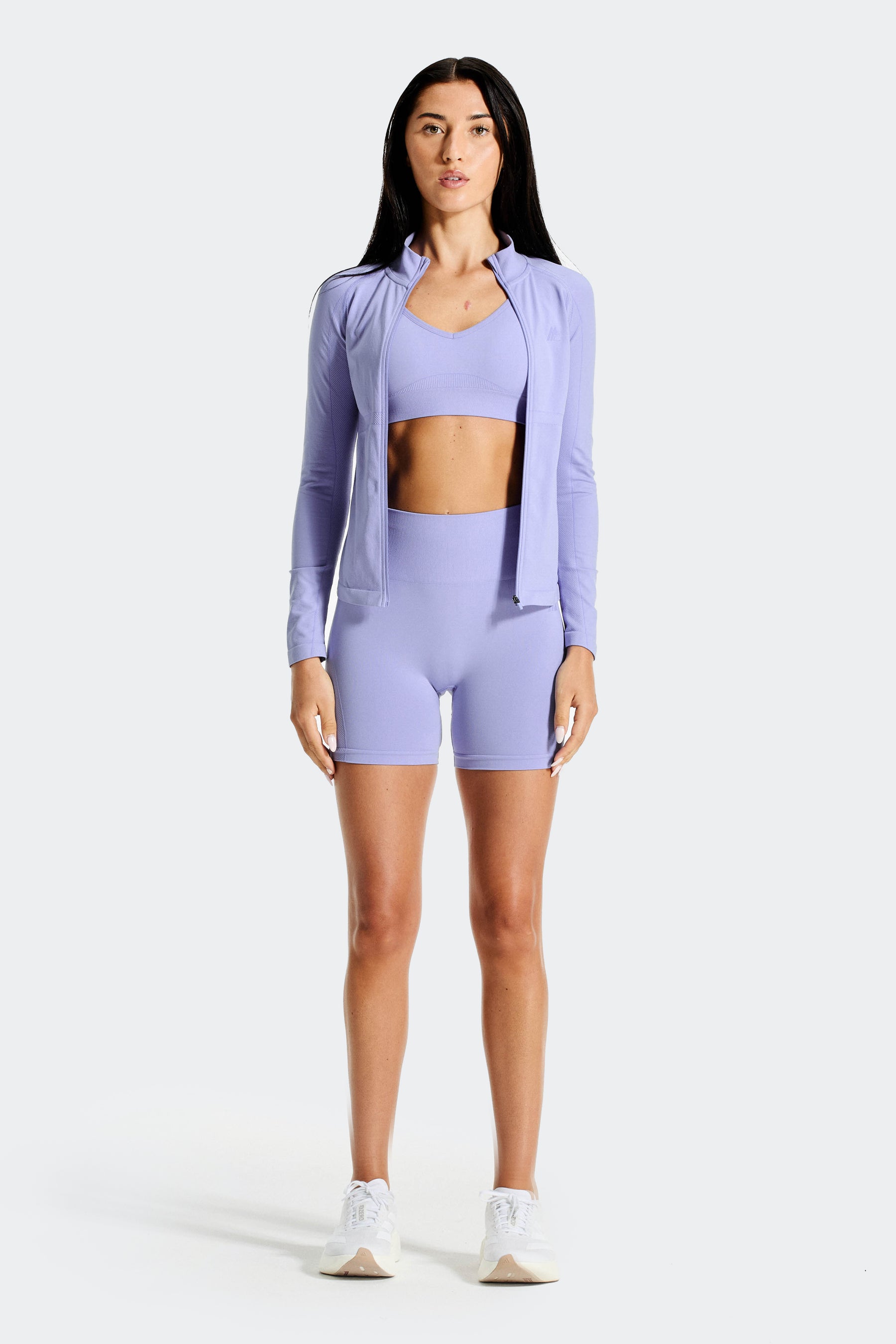 Muse Seamless Full Zip - Iced Amethyst