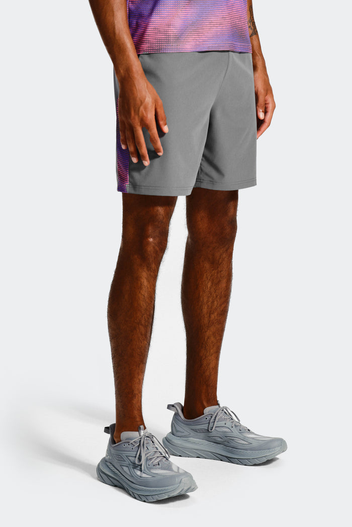 Haze Short - Cement Grey/Electric Purple/Mauve Pink