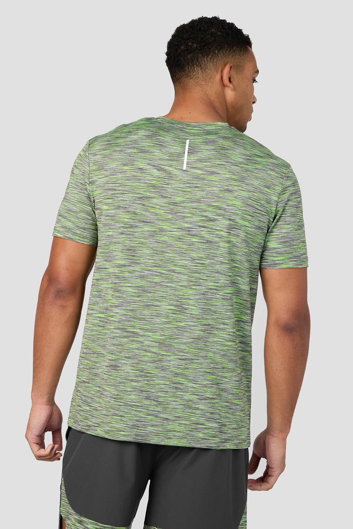Trail T-Shirt - Grey/Neon Green