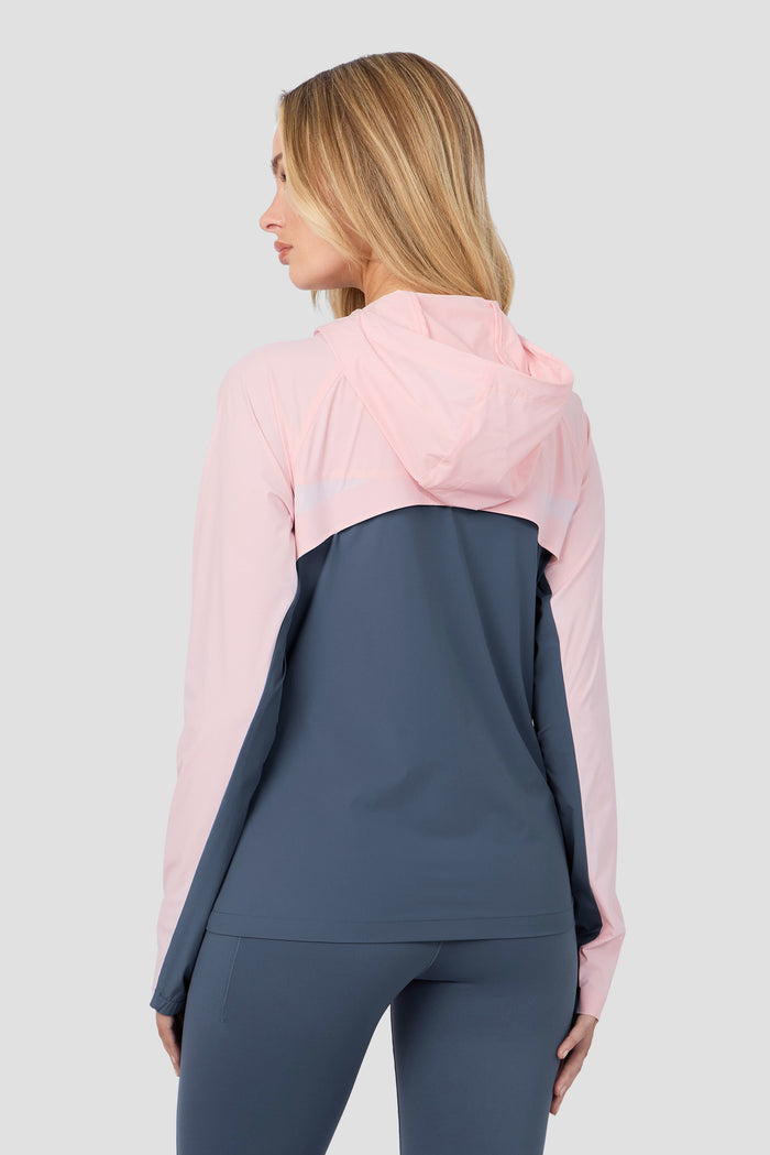 MTX Run Switch Windbreaker - Light Pink/Greyed Indigo