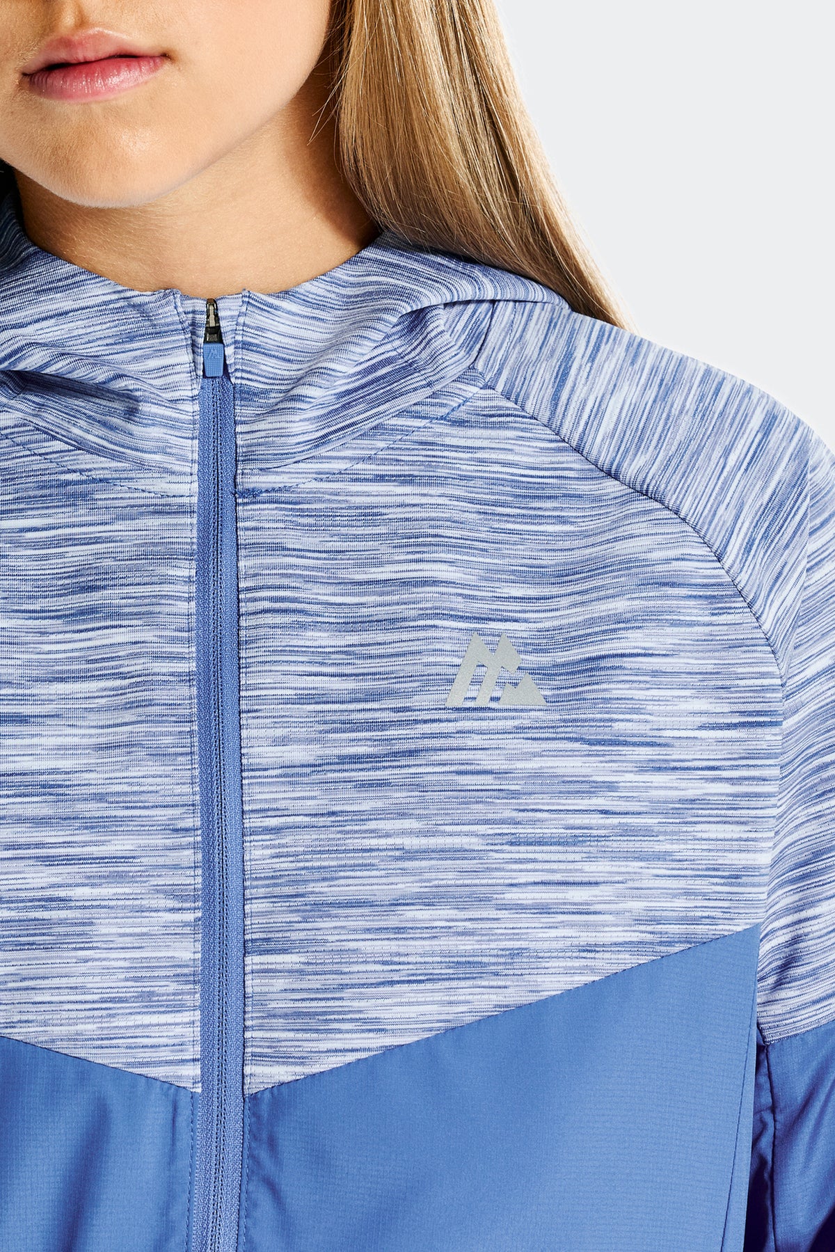 Trail Windbreaker - Blueberry Crush/Soft Blue/Periwinkle Blue/Icy Blue/White