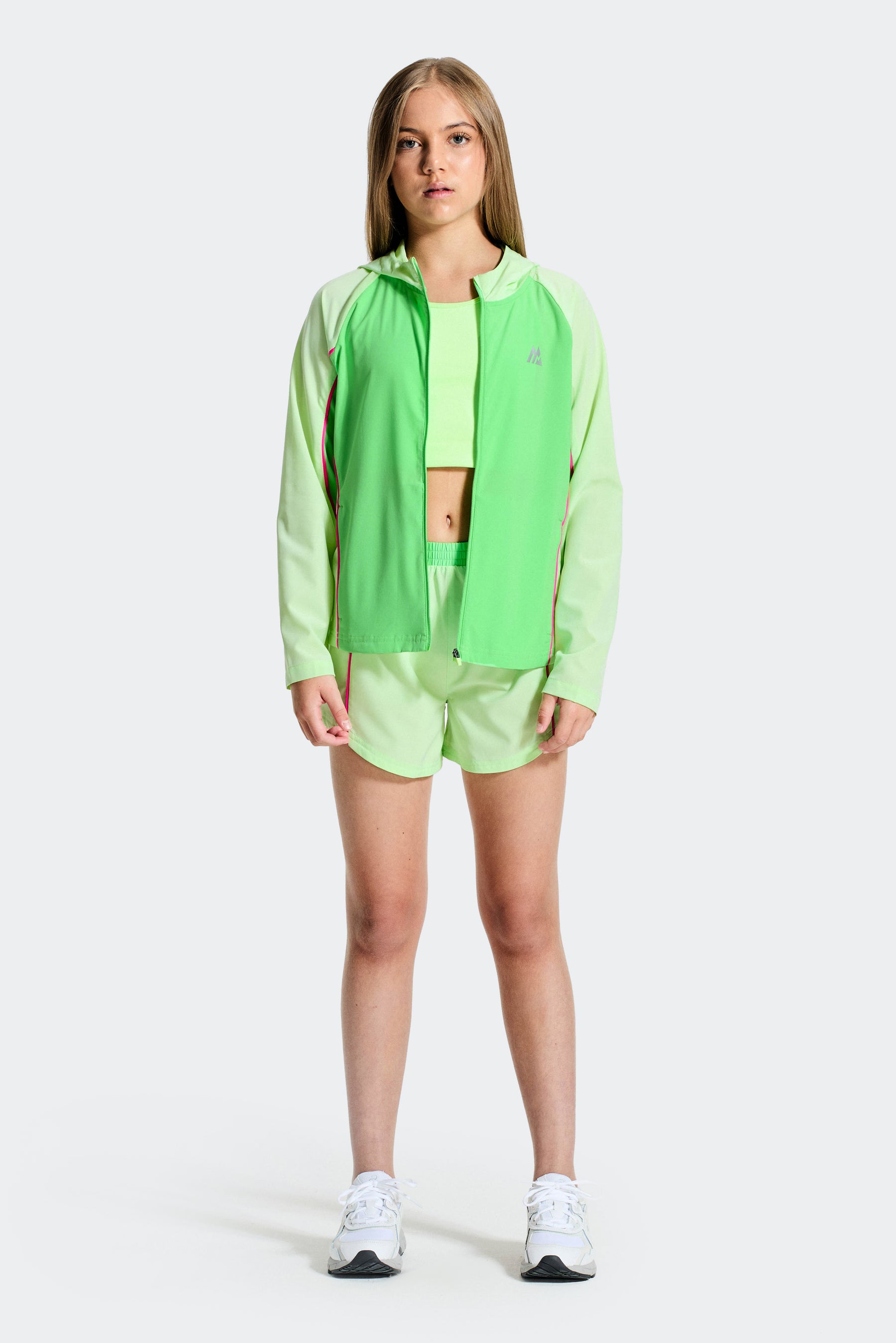 Girls Lumina Jacket - Iced Matcha/Pistachio/Magenta
