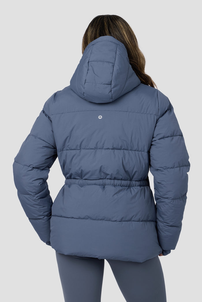 Neige Down Jacket - Greyed Indigo