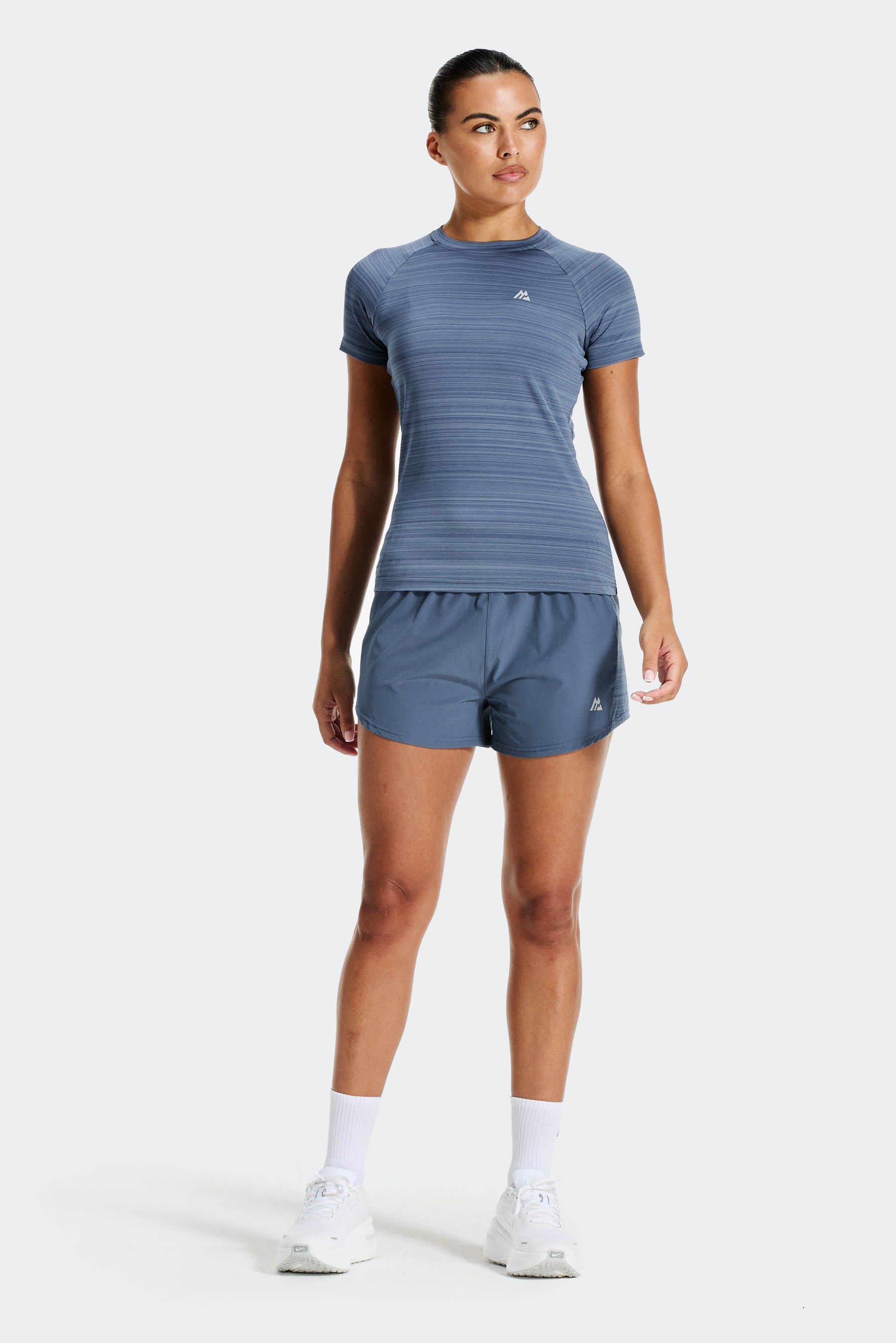 Breathe T-Shirt - Greyed Indigo