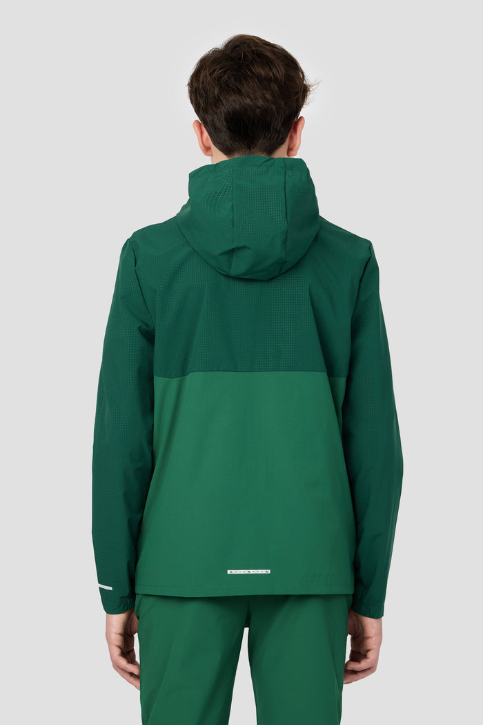 Boys Trek Tech Jacket - Evergreen/Sherwood