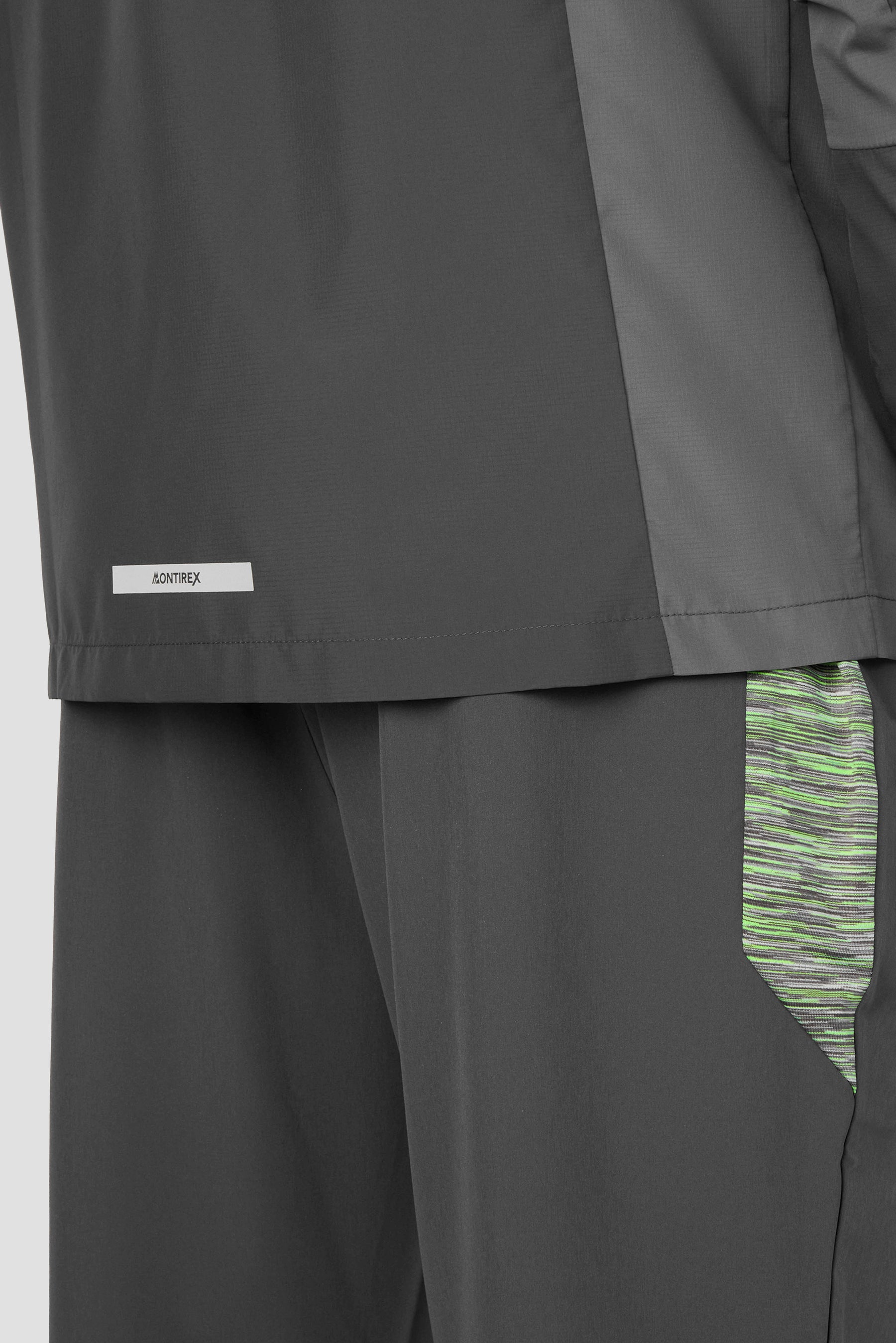 Trail 3.0 Windbreaker - Grey/Neon Green