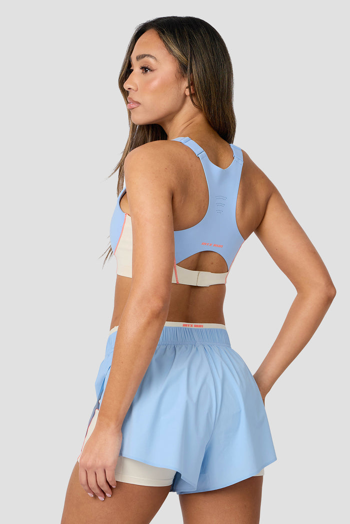 MTX Run Switch Bra - Blissful Blue/Vanilla Foam