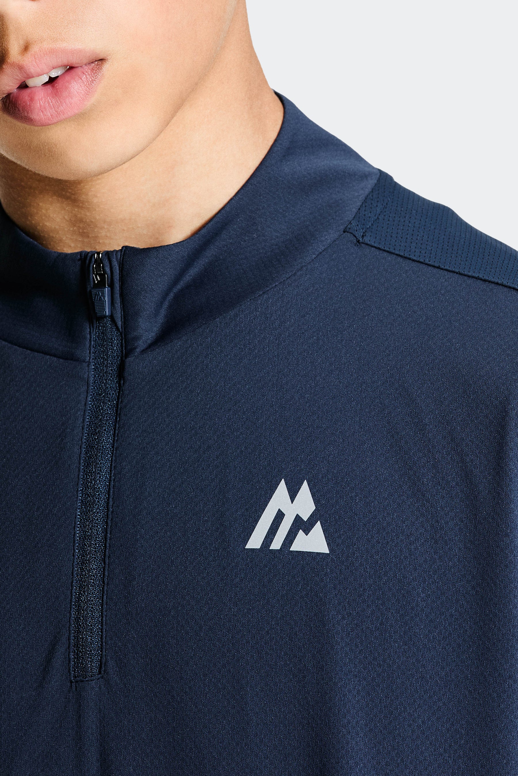 Boys Delta 1/4 Zip - Midnight Blue