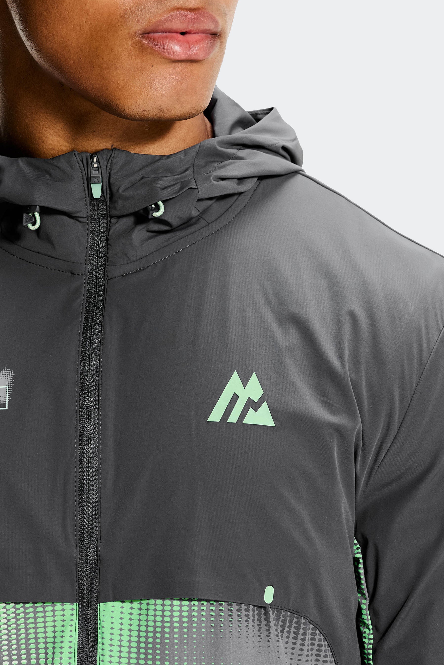 MTX Run Disperse Windbreaker - Asphalt