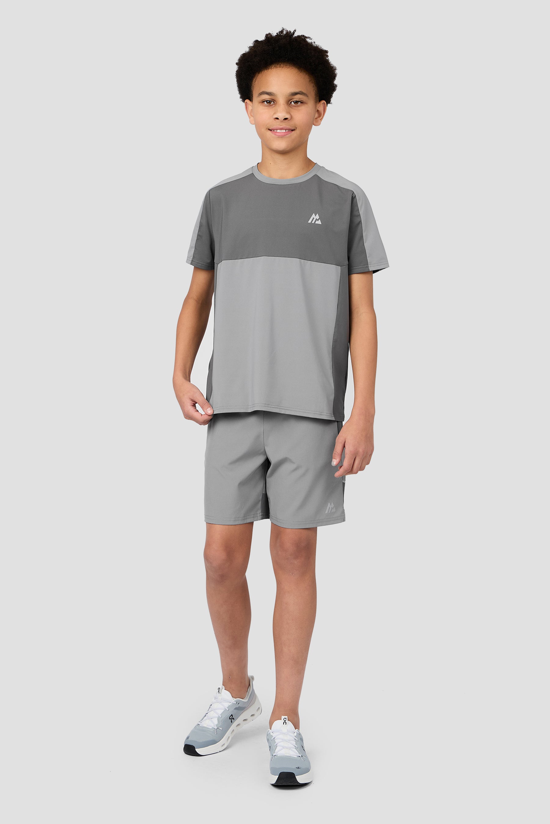 Boys Cerberus Short - Platinum Grey/Summer Mist/Cement Grey