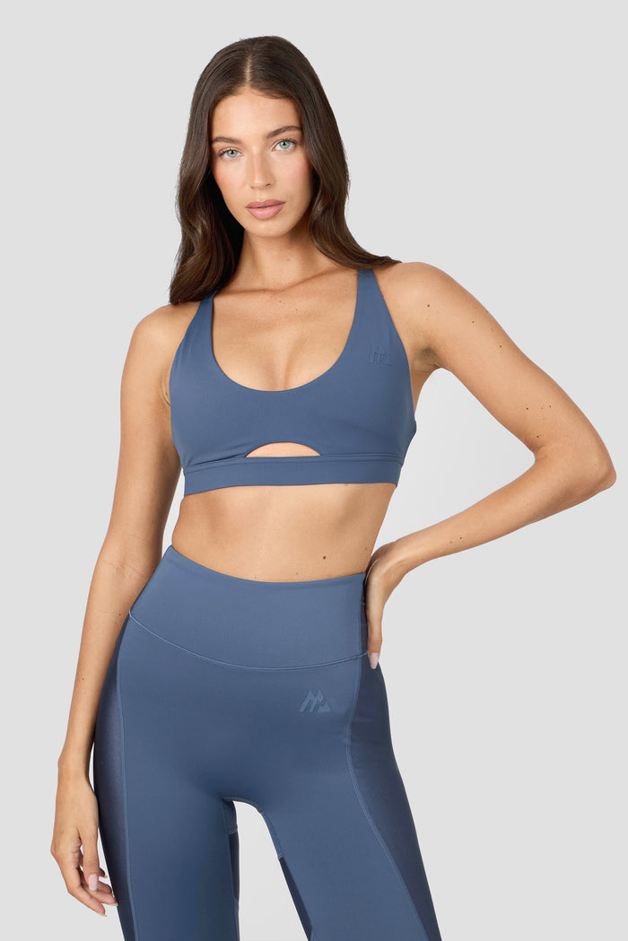 Luna Bra - Greyed Indigo