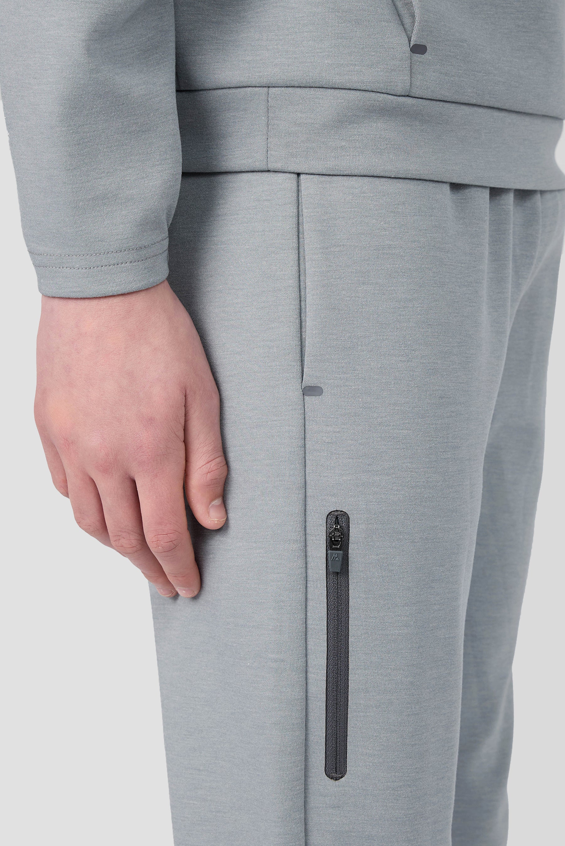 Boys Zenith Jogger - Platinum Grey Marl