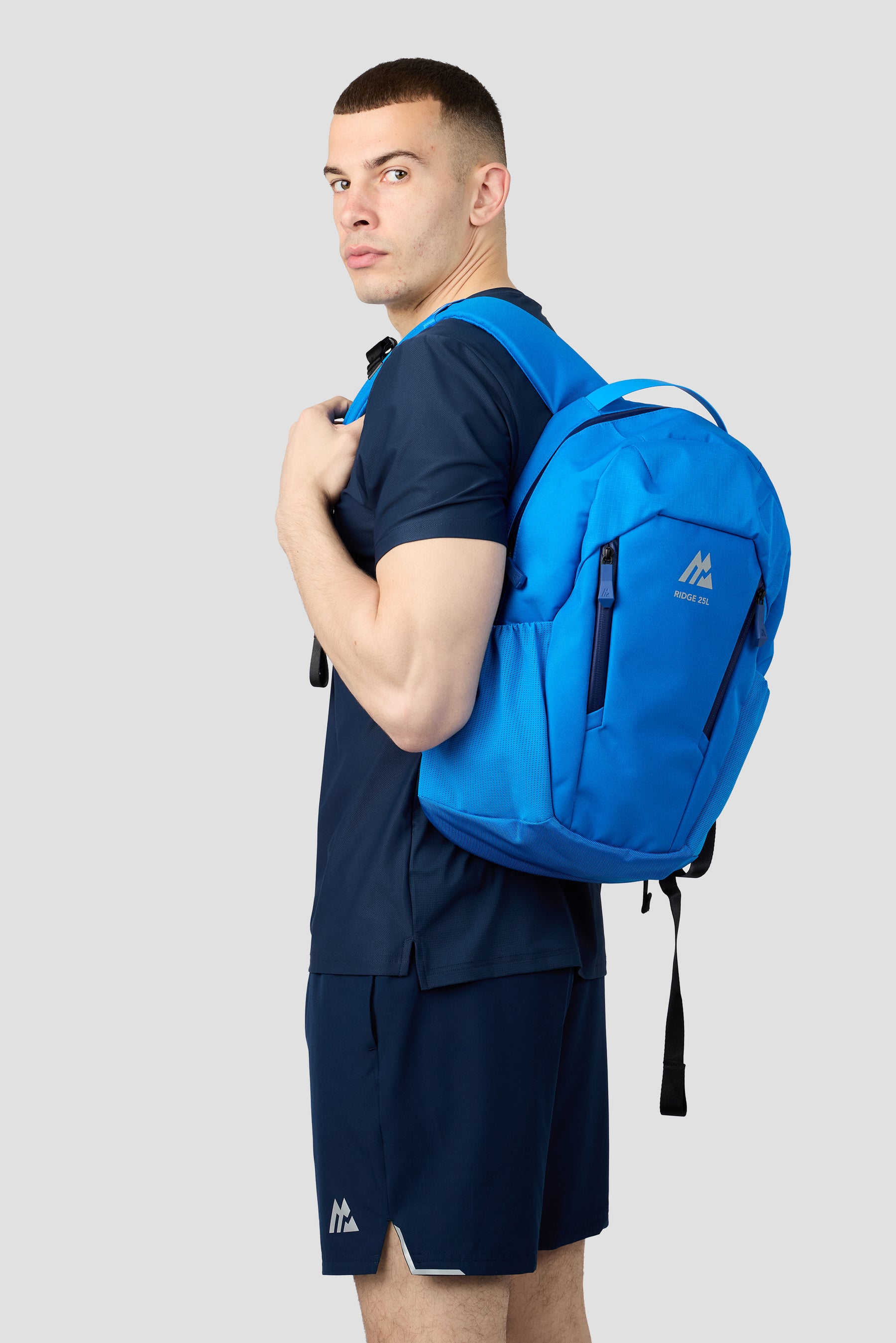 Ridge 25L Backpack - Neon Blue/Marine Blue